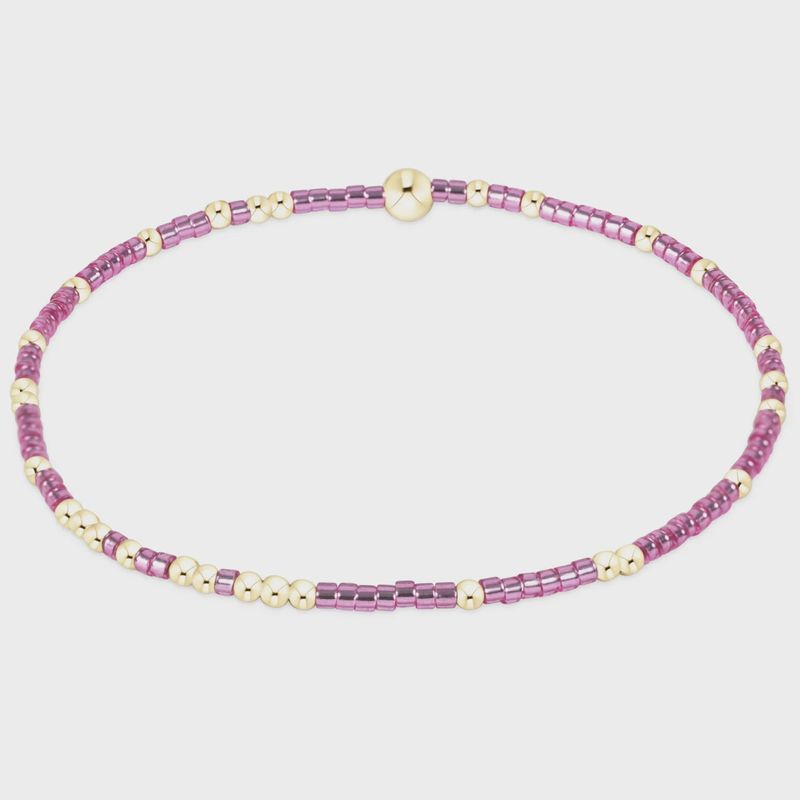 Hope Unwritten Bracelet - Pink Metallic