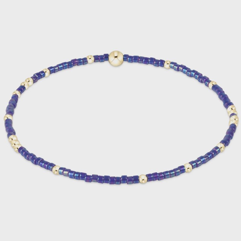 Hope Unwritten Bracelet - Blue Metallic