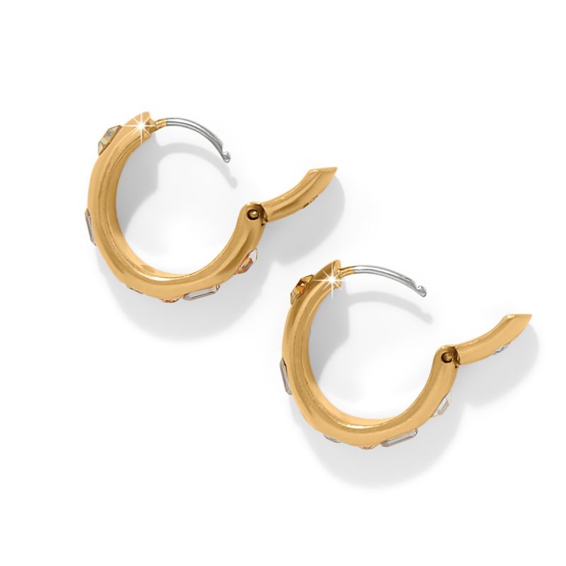 B Radiant Hoop Earrings