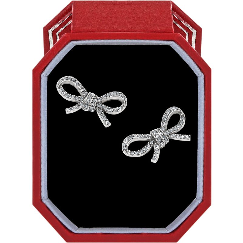 Illumina Bow Post Earrings Gift Box