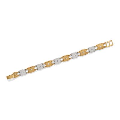 Meridian Etage Two Tone Bracelet