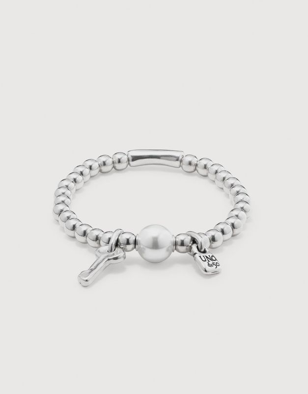 Llavestruz Pearl Beaded Stretch Bracelet