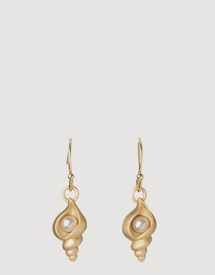 Sea La Vie Drop Earrings Listen /Shell