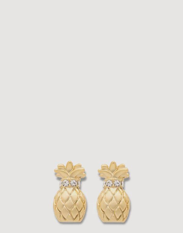 Sea La Vie Stud Earrings Thanks/Pineapple