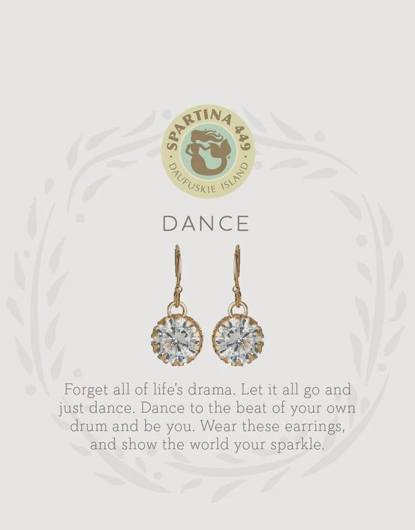 Sea La Vie Drop Earrings Dance/Gem