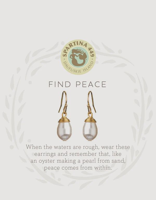 Sea La Vie Drop Earrings Find Peace