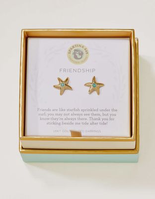 Sea La Vie Stud Earrings Friendship/Starfish