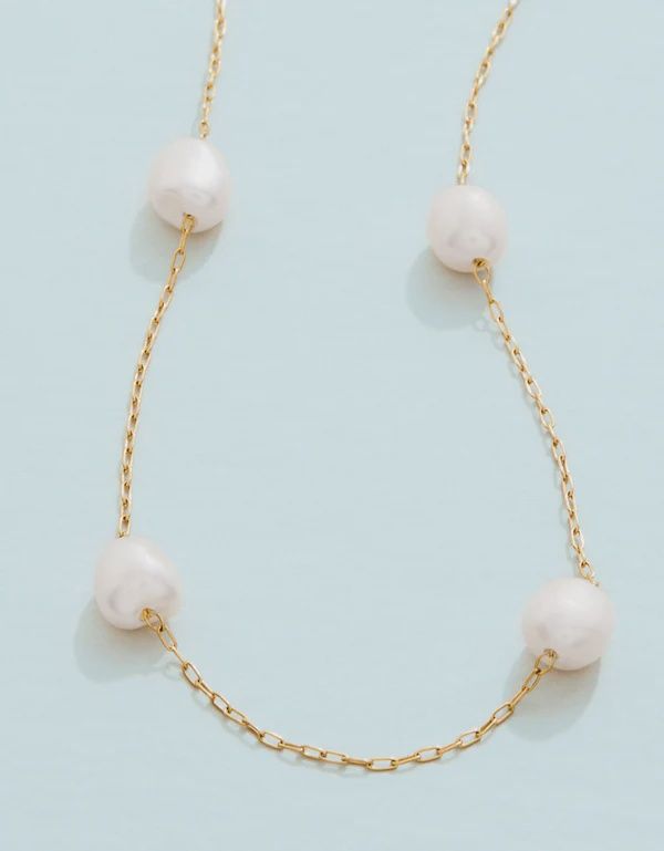 Buckingham Necklace 16&quot; Pearl