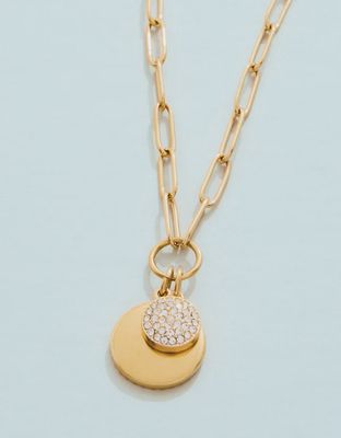 Drayton Necklace 18" Crystal