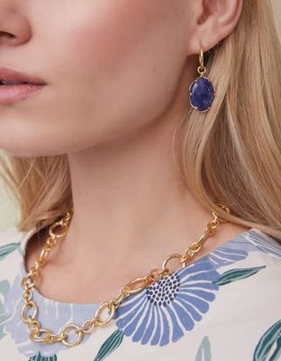 DeVaul Chain Toggle Necklace 18"