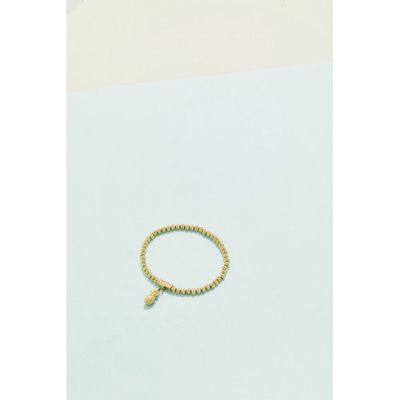 Charming Stretch Bracelet 4mm Pineapple