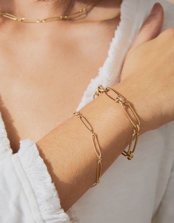 Calibogue Sound Bracelet 7.25-8" Gold