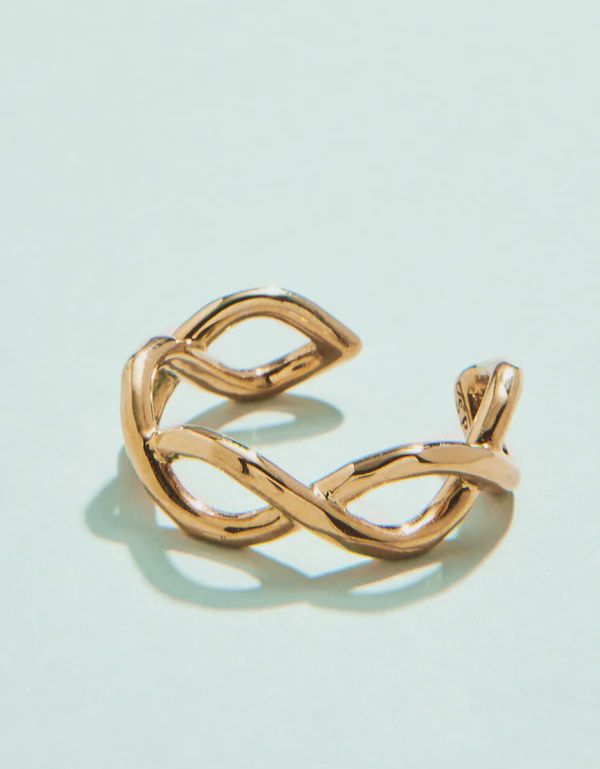Wavy Ring Gold