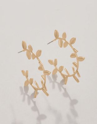 Wildwood Hoop Earrings Gold