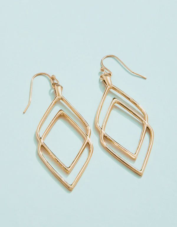 Riviera Earrings Gold