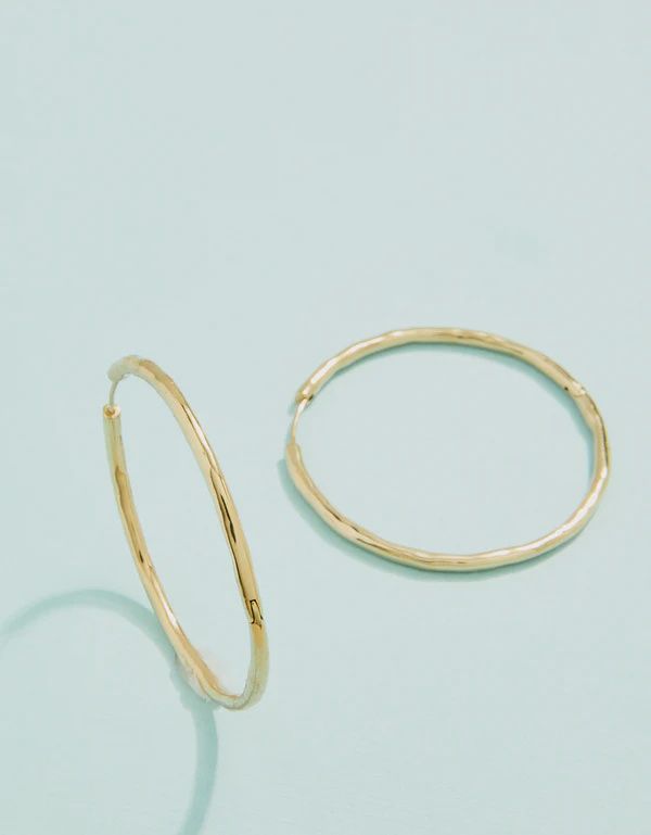 Moonglade Hoop Earrings Gold