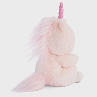 Bukowski Bears Ziggy unicorn stuffed plush toy, 7 inches, displayed in a lifestyle scene showing soft pastel colors and handstitched details