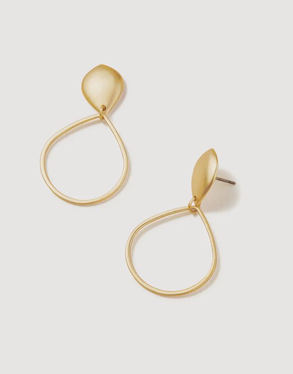 Droplet Earrings Gold