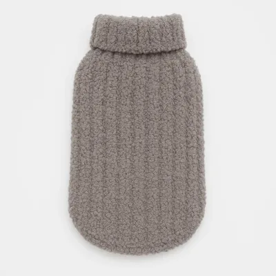 Barefoot Dreams CozyChic Ribbed Pet Sweater Warm Gray