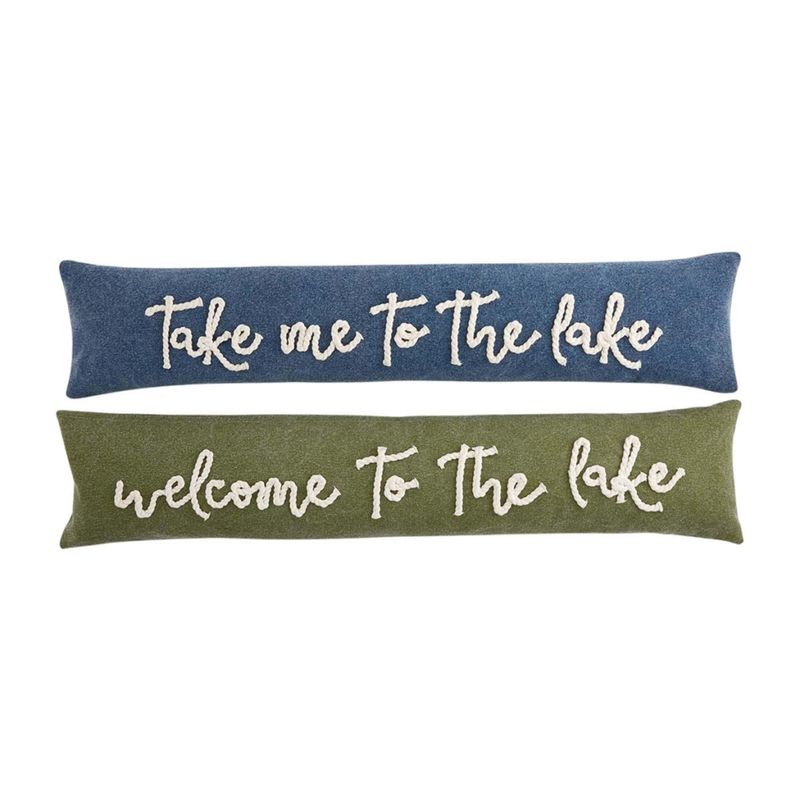 Welcome Lake Skinny Long Pillow