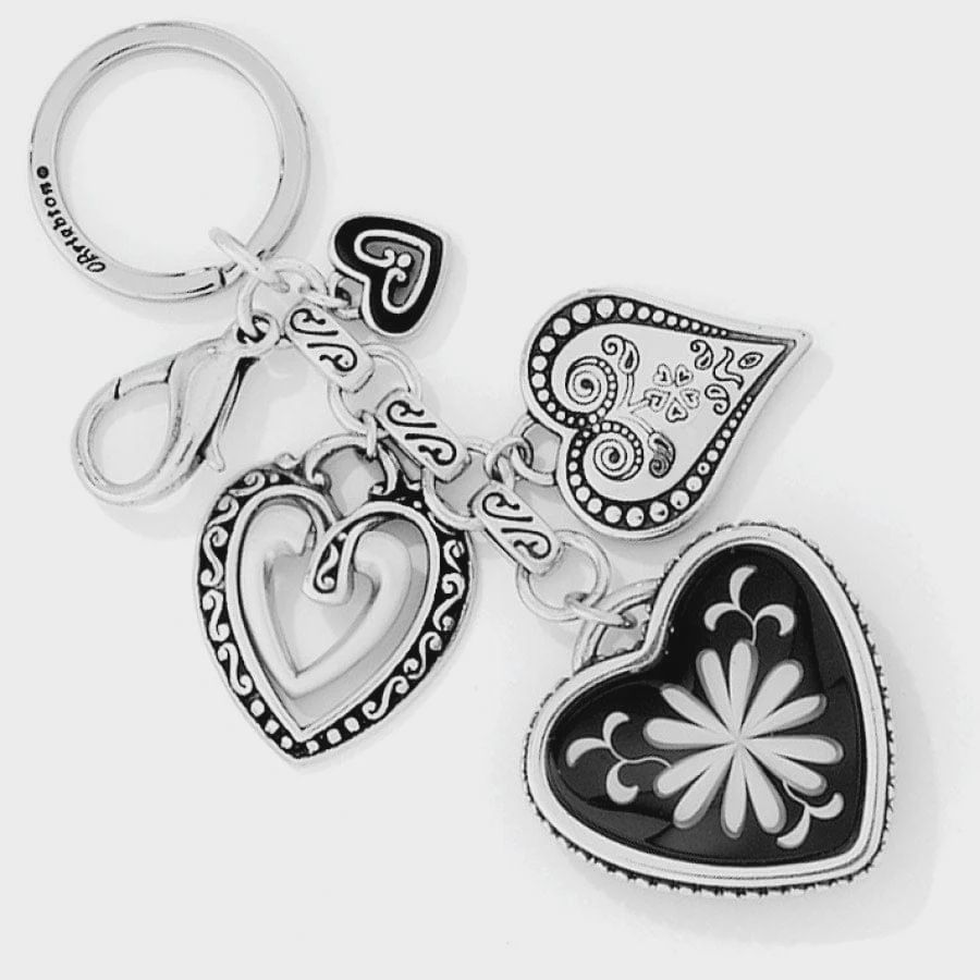 Brighton Key Fob, Description: Water Lily Handbag Charm