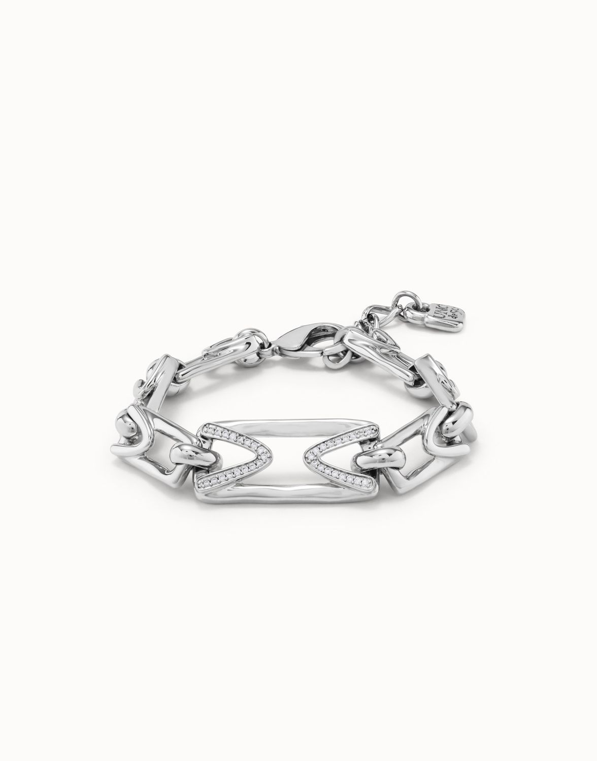 Uno de 50 Impressive Topaz Sterling Silver Bracelet, Colour: Silver