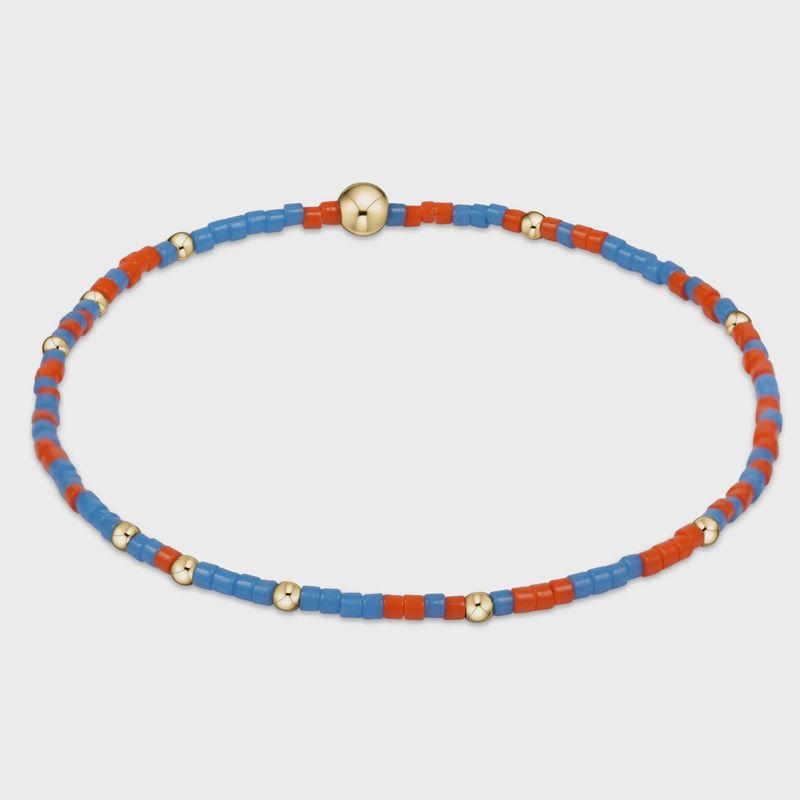 Gameday Hope Unwritten Bracelet - Bright Orange-Cobalt