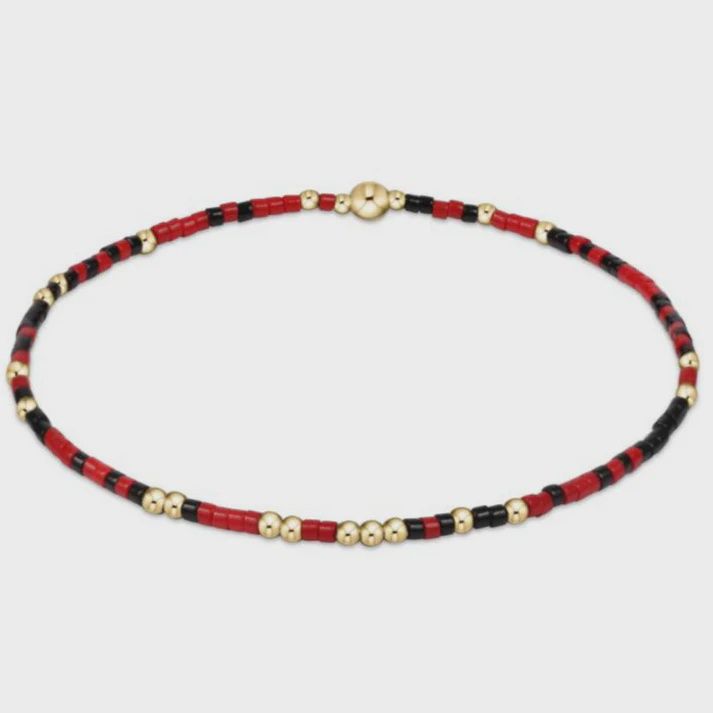 Gameday Hope Unwritten Bracelet - Bright Red-Onyx