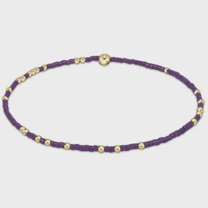 Gameday Hope Unwritten Bracelet - Purple