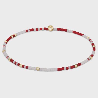 Gameday Hope Unwritten Bracelet - Crimson-White