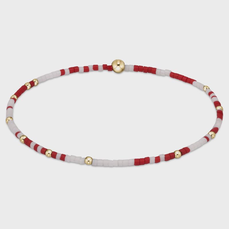 Gameday Hope Unwritten Bracelet - Crimson-White