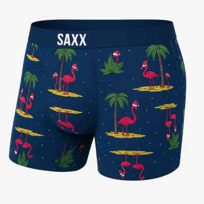 SAXX Vibe Super Soft Boxer Brief with BallPark Pouch Holiday Print