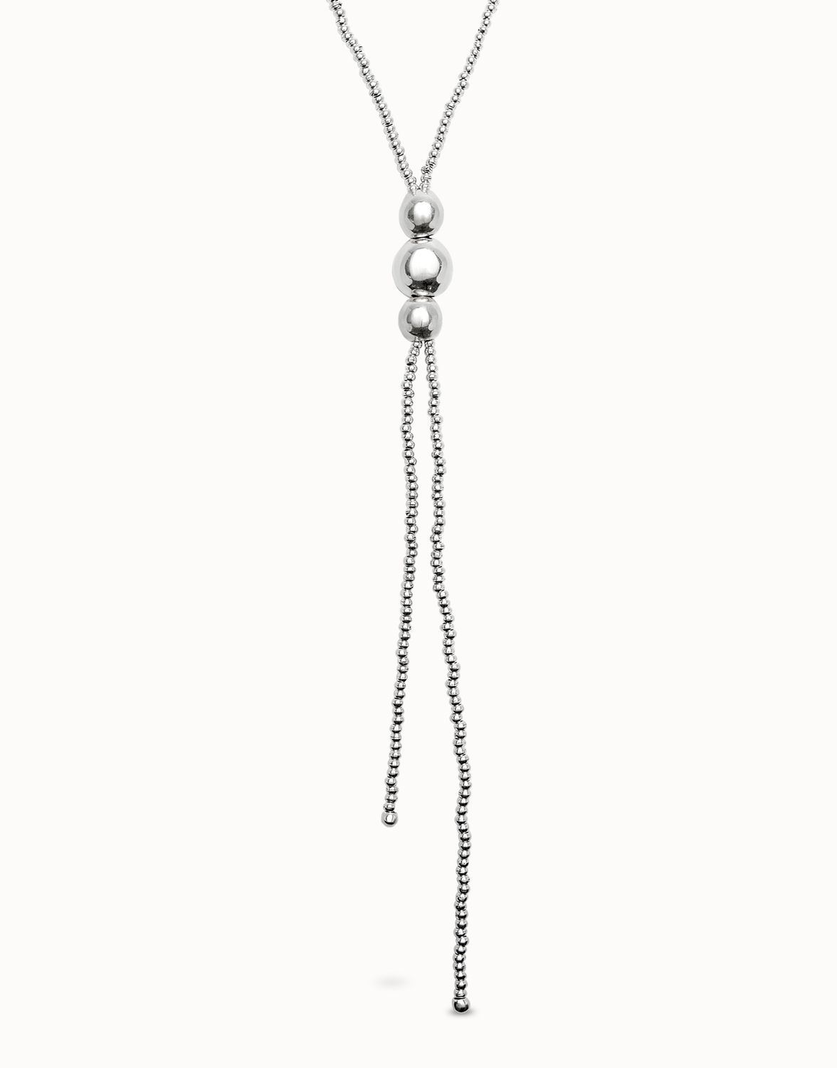 Uno de 50 Ser Intrepida Sterling Silver-Plated Bead Pendant Necklace
