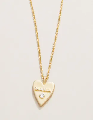 Sea La Vie Necklace Mama/Heart