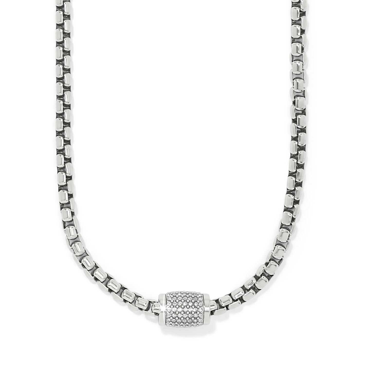 Meridian Solis Necklace, Colour: Silver