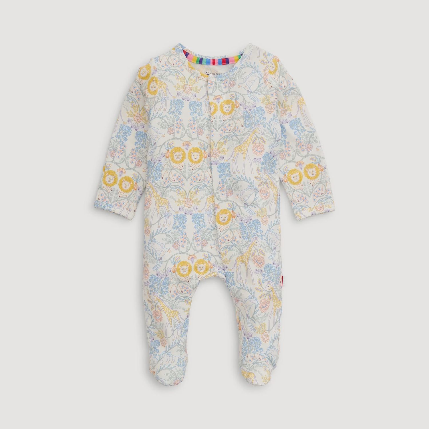 Magnetic Me Nikki Menagerie Modal Magnetic Footie Pajamas, Size: 3-6M