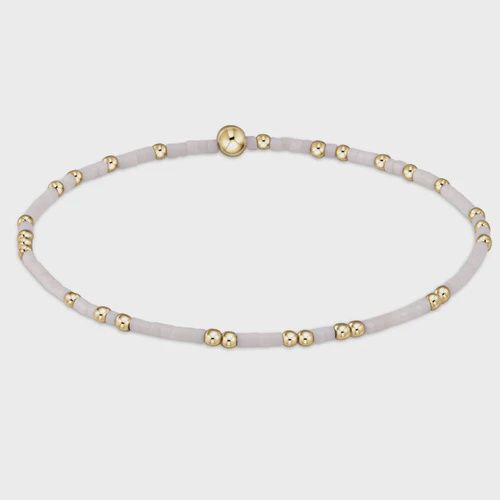 eNewton Hope Unwritten Bracelet 14k Gold-Filled Fourth of July, Colour: White, Size: Standard