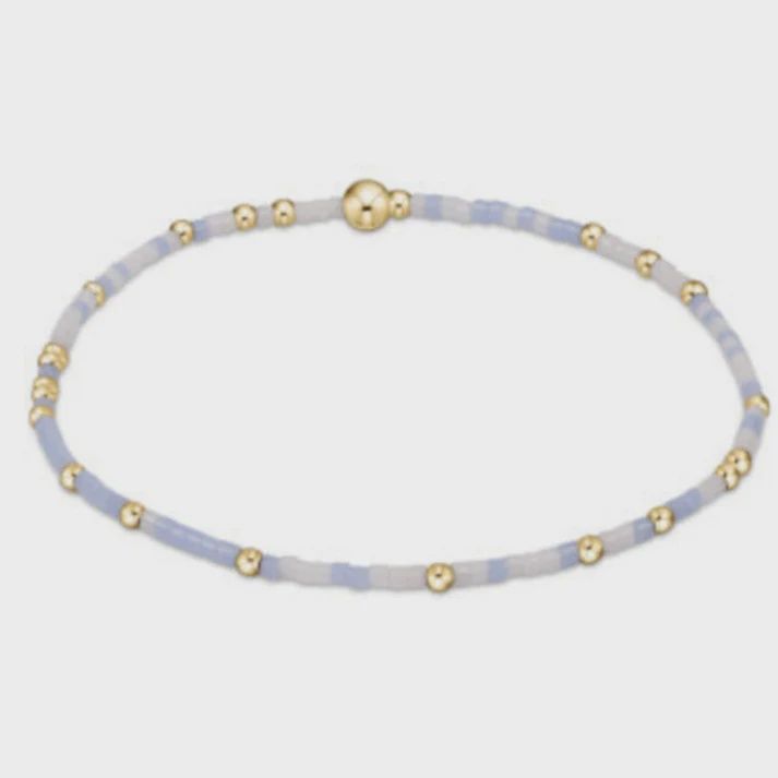 Gameday Hope Unwritten Bracelet - Light Blue-White