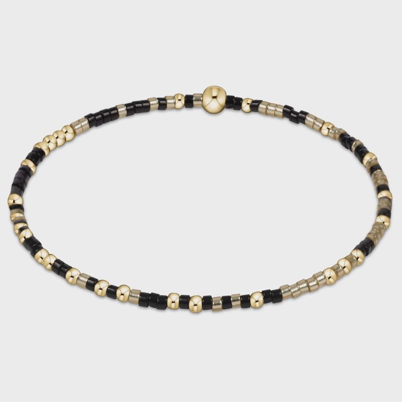 Gameday Hope Unwritten Bracelet - Gold Luster-Onyx