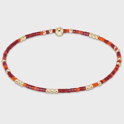 Gameday Hope Unwritten Bracelet - Bright Orange-Wine