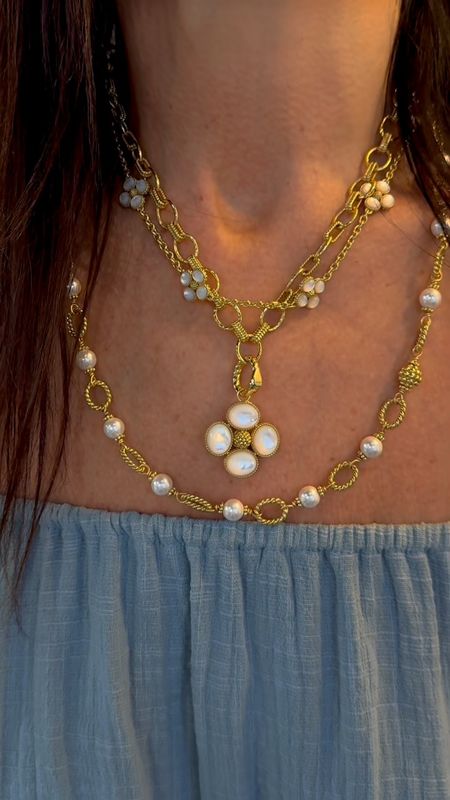Berry &amp; Bead Chain, 24" - Gold