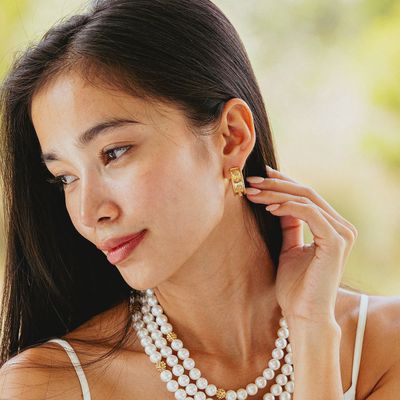 Berry Classic Small Hoop Earrings - Gold
