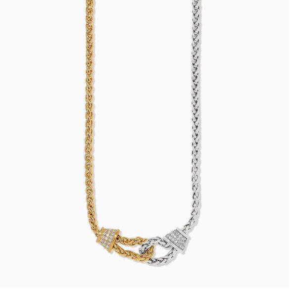 Meridian Ventus Two Tone Short Necklace