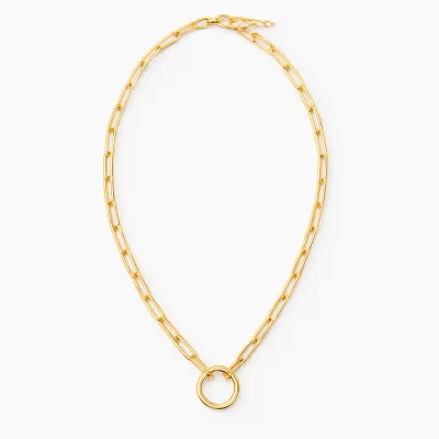 Michelle McDowell Thea 18" Gold Charm Necklace
