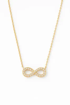 SPARTINA449 Sea La Vie Eternally Grateful Infinity Necklace 18"