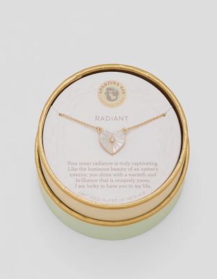 Sea La Vie Necklace Radiant/Mother-of-Pearl Heart