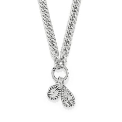 Twinkle Luxe Charm Link Necklace