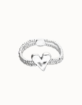 Palpito Double Strand Heart Bracelet