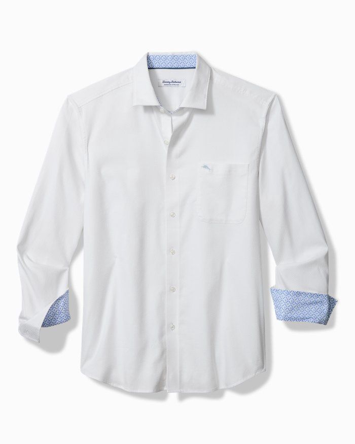 Sarasota Stretch Ventura Coast IslandZone Shirt - White, Size: M