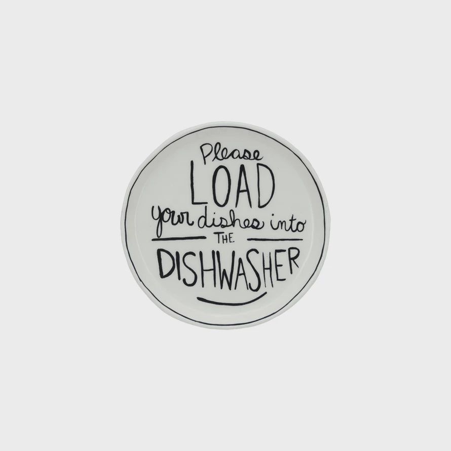 Stoneware Dish w/ Saying